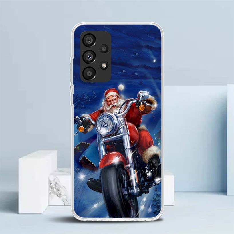 Weihnachts-Weihnachtsmann-Geschenk für Samsung Galaxy A17 A37 A57 A16 A26 A36 A56 A15 A14 A55 Handyhülle A13 A53 A25 A35 A24 A34 A23