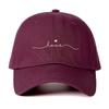 A Printed Love Heart Baseball Cap Unisex Trucker Hat Breathable And Adjustable Golf Cap Stylish Summer Curved Hat for Both Me