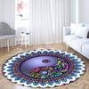 Yin Yang Tai Chi Rond Tapijt Bloem van het Leven Gym Tapijten Cirkel Kleed Indische Boeddha Yoga Meditatie Matten Antislip Stoelmat Decor