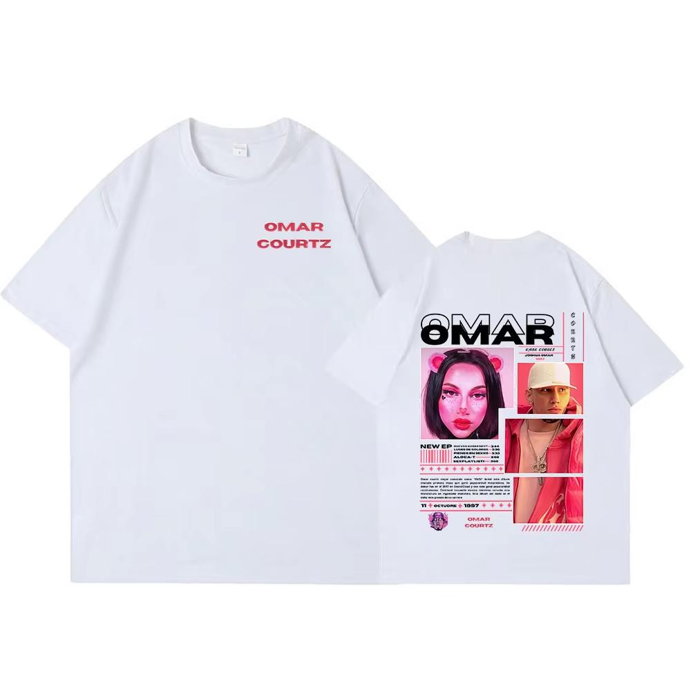 Omar Courtz Primera Musa T Shirts Men Women Clothing Hip Hop Fashion T-shirt Casual Cotton Short Sleeve T-shirts Tops Streetwear
