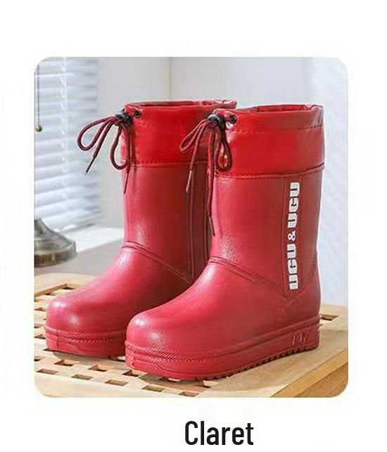 Ultra-Light Women's Waterproof Winter Fleece-Lined EVA Boots for Cold Storage, Livestock, Car Washing, and Snow - Warm, Thick, and Cold-Proof.