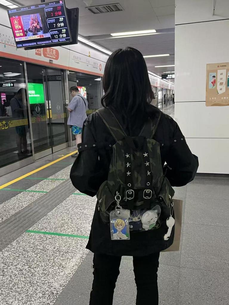 Backpack Canvas 2026 Fashion New Y2K High-Capacity Backpack Spring Summer