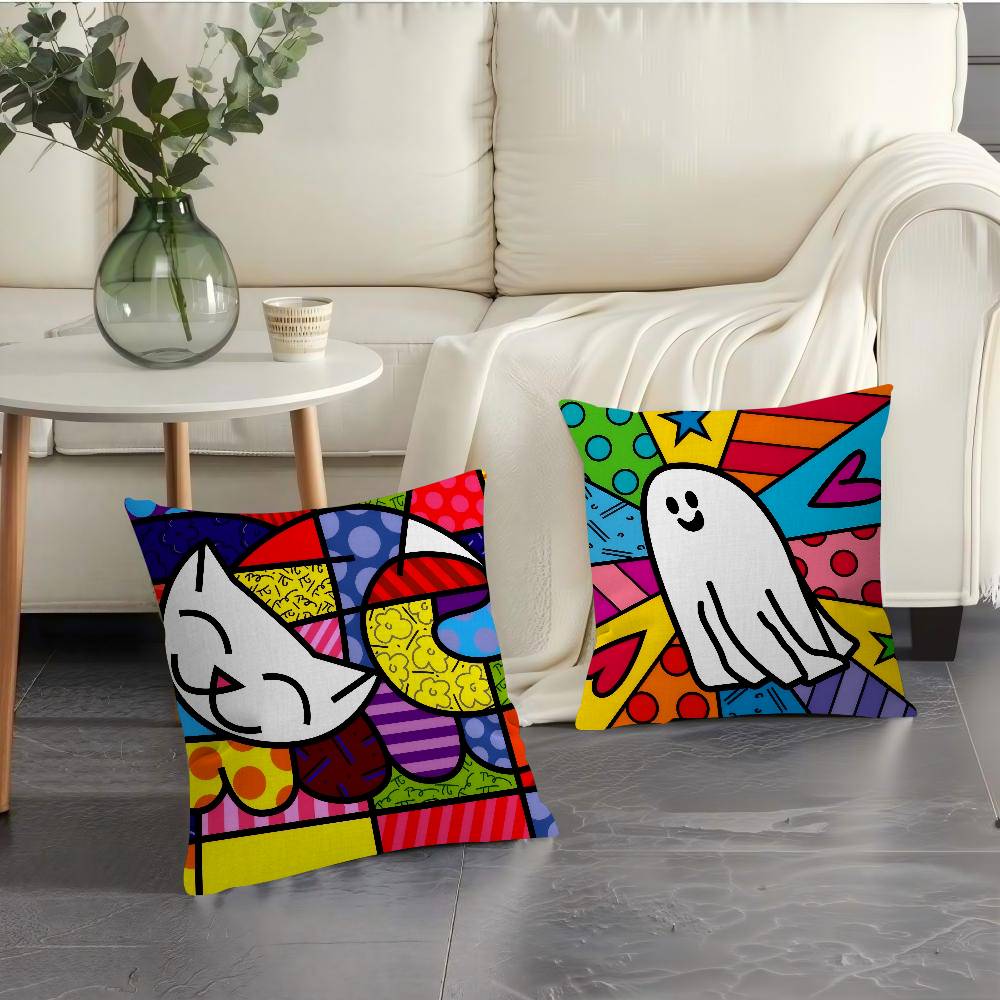 Pillow Cover Sofa Cushion Cover Home Room Decoration Children Gift Brand B-Brittos Abstract