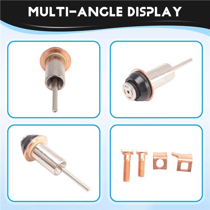 VC-Innovative-Universal Motor Starter Solenoid Repair Rebuild Kit Plunger Contacts Set For Toyota Subaru Honda
