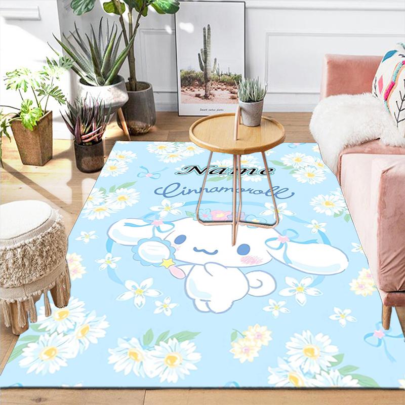 Custom 1Pc Pochacco'S Sweet Frame Rug Office Carpet Indoor Outdoor Entrance Doormat Nonslip Soft And Comfortable Living Room D2915314