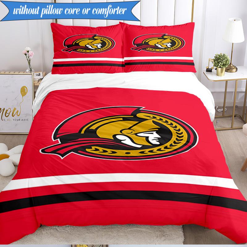 3PCS Senators Heritage Bedding Set,Including 1pc Duvet Cover And 2pcs Pillowcases Perfect for Bedroom, Dormitory, Fan Christmas gift