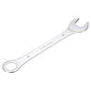 uxcell Combination Ratchet Thin Chrome Plated Box Open Silver Spanner, Wrench, Type, Metric, 32mm, CR-V Steel, 6-Point End, 15° Offset, End,