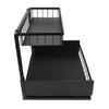 Unterschrank Organizer Abnehmbarer Doppelschichtiger Metall Ausziehbarer Schrank Organizer Ausziehbares Spülbeckenregal