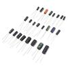 500Pcs Electrolytic Capacitor 0.1uF‑1000uF 16V‑50V 24 Values Aluminium Capacitor Assortment