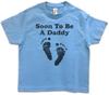 SOON TO BE A DADDY Kids Boys T-Shirt Father Baby Newborn Word Father's Day Best