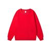 Sudadera Básica Casual Holgada de Color Sólido con Cuello Redondo para Hombre