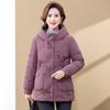Yalu Women's Hooded Down Jacket for Mature Women