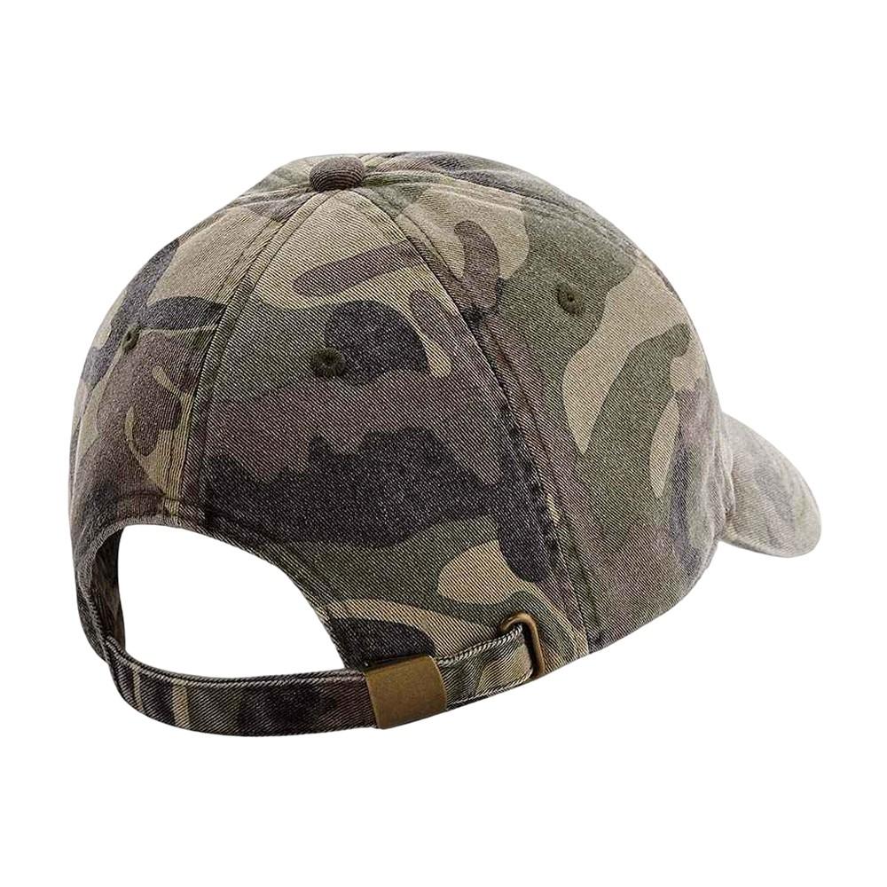 Beechfield Unisex-Erwachsene Camouflage-Baseballkappe mit niedrigem Profil