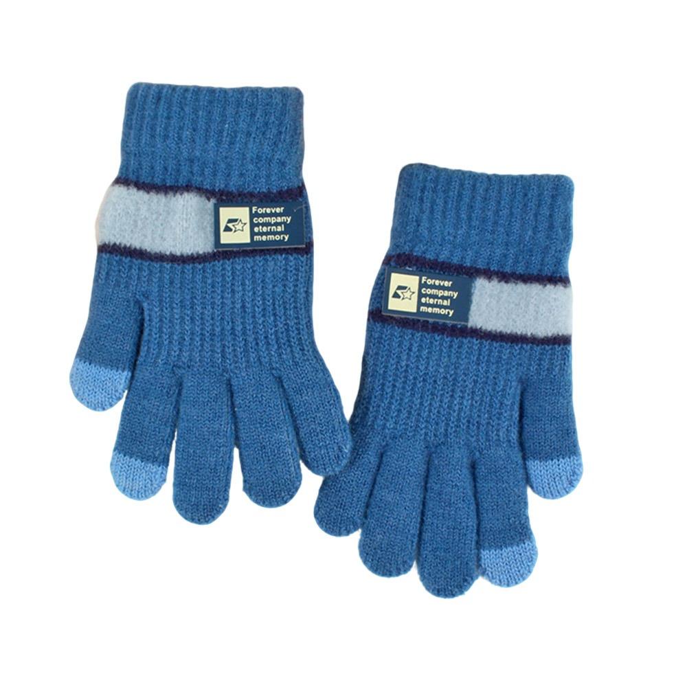 7-11Years Old Touchscreen Kids Winter Gloves Warm Baby Gloves Cute Knitted Gloves  Toddler