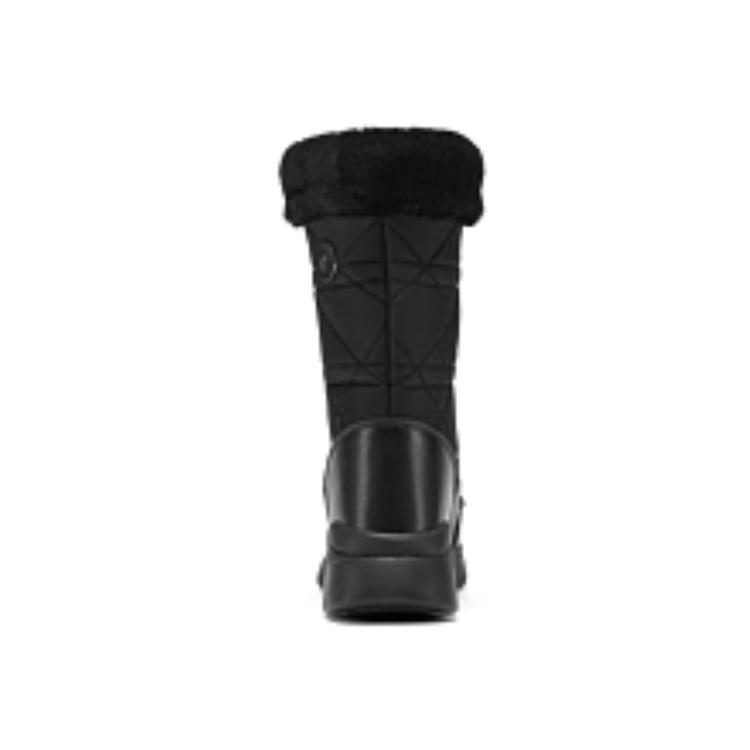 Skechers Modern Comfort Fashion Versatile High-Top Boots Women boots Black 168003-BBK