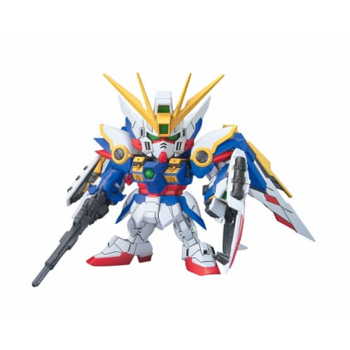 SD Gundam BB Senshi No. 366 New Mobile Report Gundam Wing Endless Waltz XXXG-01W Wing Gundam EW Pre-Colored Plastic Model