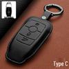 Mercedes-Benz Key Case Set for E-Class, C-Class, E300L, GLC300, C260L, S-Class, and GLE - Unisex Shell Buckle Accessory.