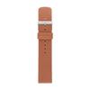 22mm Medium Brown Standard Leather Watch Band