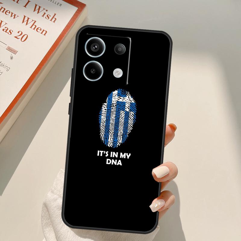 Greek Greece Flag Funda For Xiaomi Redmi Note 13 14 9 10 12 11 15 Pro Plus Case For Redmi 15 C 12C 13C 14C 10C