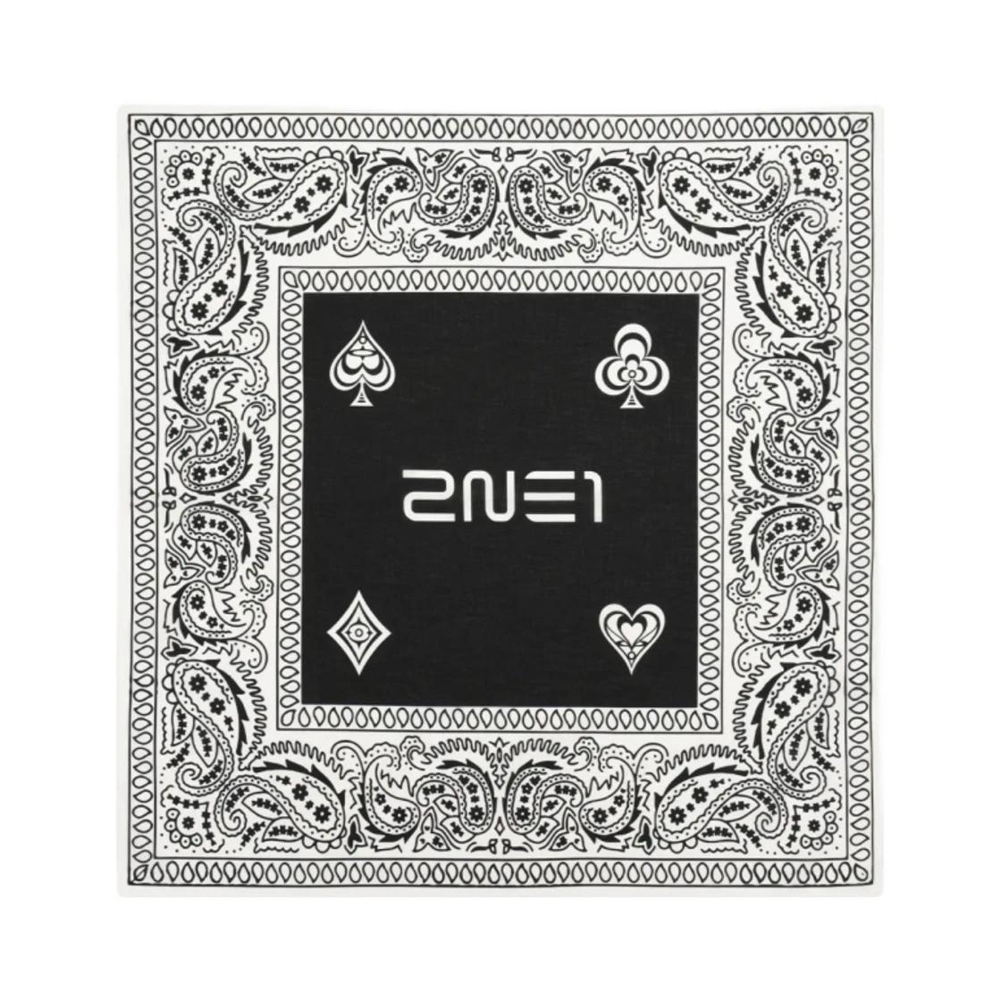 2NE1 Bandana White ONE SIZE