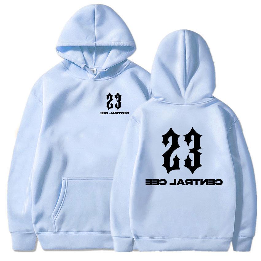 23 Central Cee Print Hoodies KAN GEEN GROOTSHEID GEHAST WORDEN Nieuw Album Sweatshirts 2025 Mode Hip Hop Streetwear Unisex Herenkleding