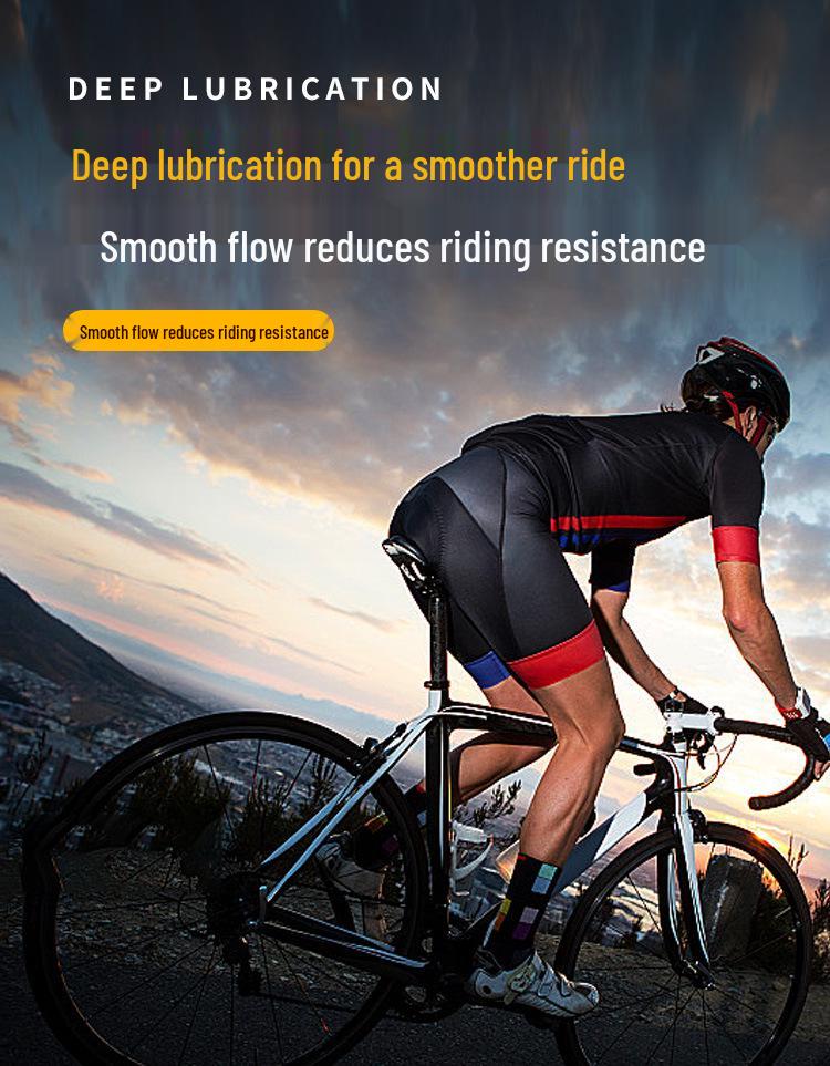 Mountain Bike Chain Lubricant Set: Silicone Oil for Rust Prevention & Maintenance