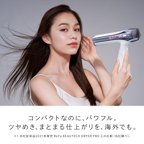 [Official Store Exclusive] ReFa BEAUTECH DRYER SMART W (White) with Hair Styling Guidebook