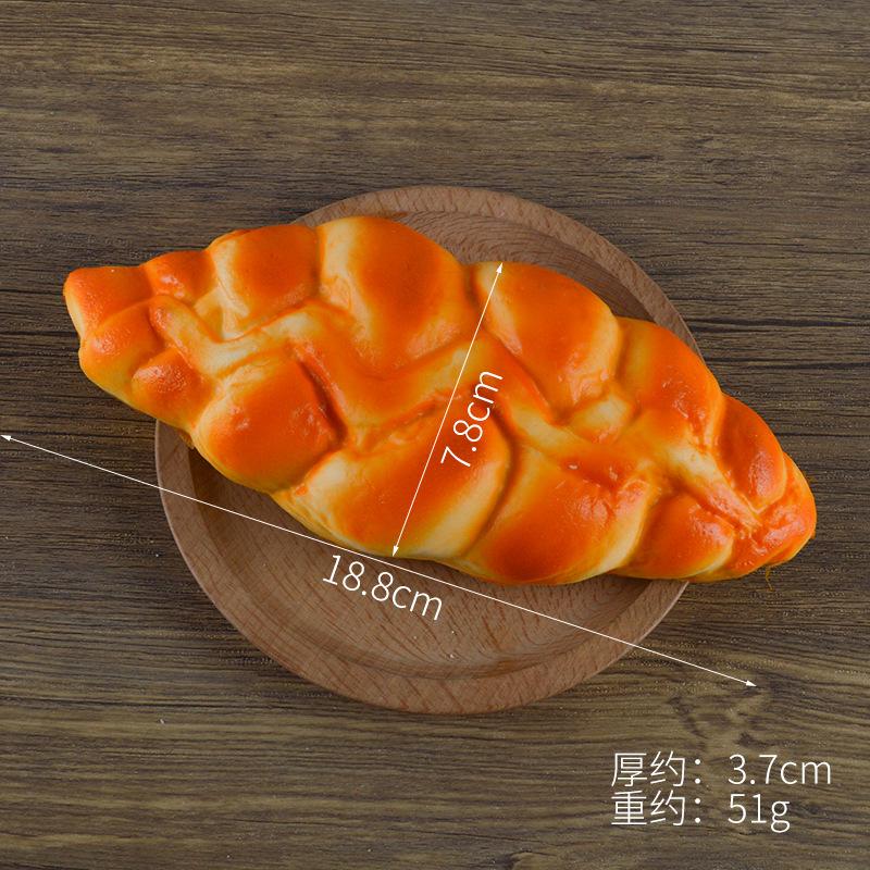 Simulation French Bread Cake Doughnuts French Stick Food Model Soft Bread Baking Photography Props Window Display Home Decor