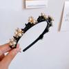 Pearl Headband for Women Elegant Bangs Hair Clip Fashionable Girl Hairband Hair Accessory