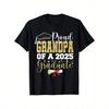 Proud Grandpa Of A 2025 Graduate Senior 2025 Graduation T Shirt Proud T Shirt Honor Souvenir Tee Family Member Shirt With