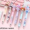 Cute Cartoon Cotton Doll Sticky Push Pen For Students Girls And Wholesale Stationery Supplies Independent Model 926)
