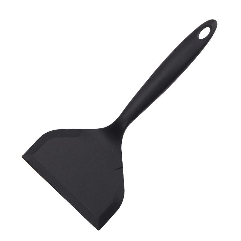 Espátula Ancha de Silicona Pala Volteadora Antiadherente Pala para Freír Espátula para Pescado Volteador Ancho y Flexible de Silicona para Utensilios de Cocina Antiadherentes Huevo