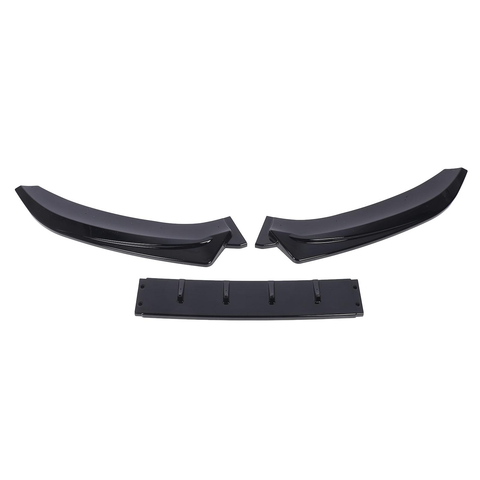 

Накладка на передний бампер, обвес, глянцевый черный, гоночный вид, передняя губа, спойлер под подбородок, замена для S5 8T