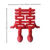 3D Printed Traditional Chinese Talismans,Lucky Charms with "Wishing You Health and Prosperity" Motif,Year-Round Good Luck Deco