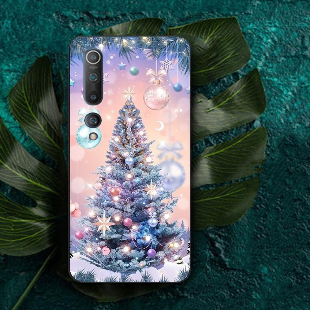 Merry Christmas Deer Tree Lights Phone Case For Redmi Note 4 X 5 A 6 7 8 T 9 9S 10 11 11S 11Epro Poco M3 Pro