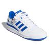 Adidas Forum Low White Royal Blue Unisex Sneakers Cloud-White FY7756
