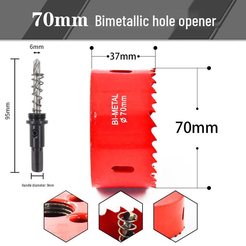 Woodworking Bi-metal Hole Saw for Gypsum, PVC, and Plastic