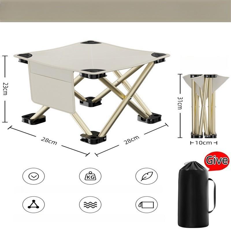 Outdoor Picnic Magza Foldable Stool Portable Lightweight Fishing Chair Lightweight Folding Chair Camping Chair