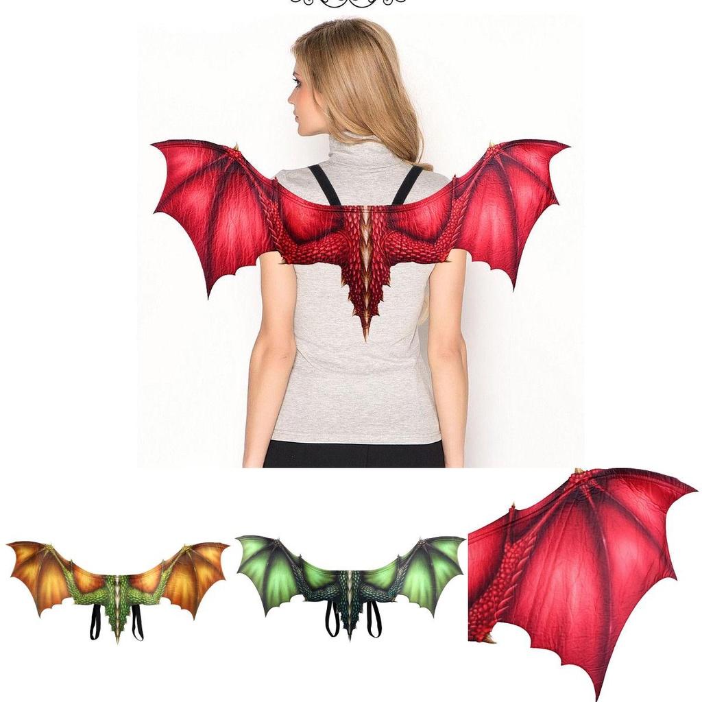 Vivid Non-woven Dragon Wings Cosplay Props For Halloween Parties And Role Play
