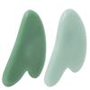  Sha Facial Tool Natural Jade Stone Guasha Massage Board for Face Relieve Tensions