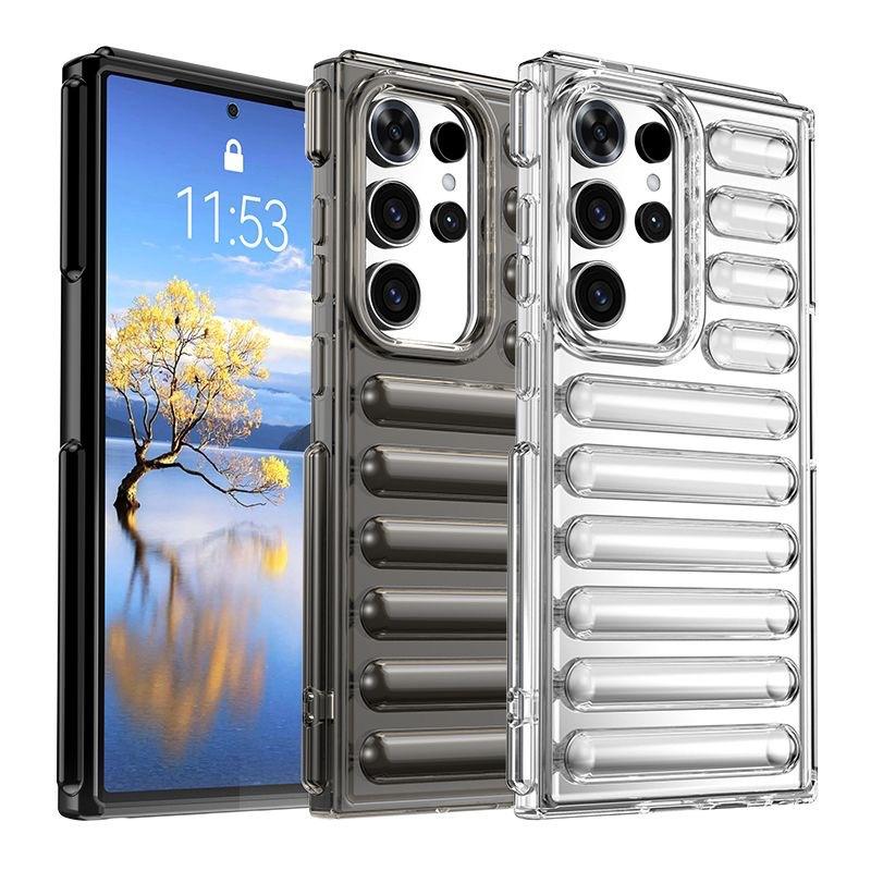Applicable To Samsung S25 Ultra Mobile Phone Case Capsule Anti Fall Tpu Soft A16A06 Protective Case S23 S24U New Model