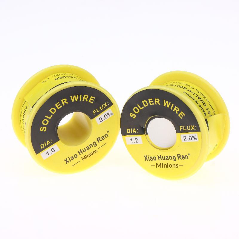 1Roll 50G Solder Wire Tin No-Clean Rosin Core 0.5-1.2Mm Welding Soldering Iron Reel Flux 2% Electronic Soldering Wire Roll