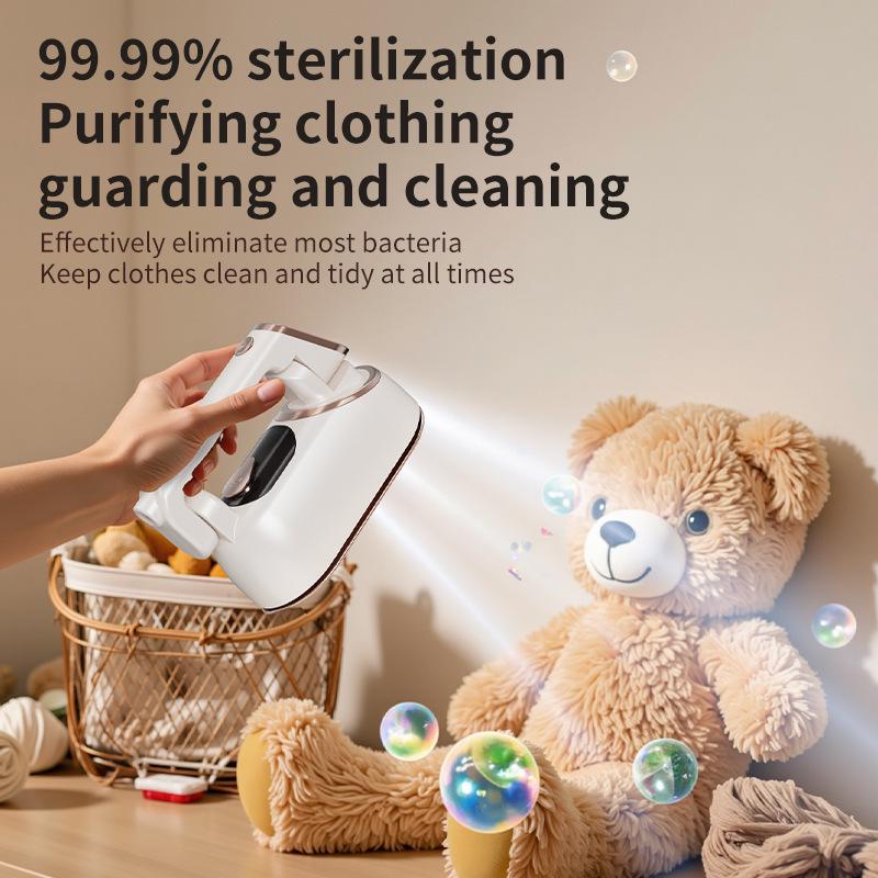 Rotating Handheld Steam Brush: Dual-Use Electric Garment Steamer and Iron