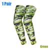 1 Pair Arm Sleeves   Summer Cooling UV Protection Anti-slip Arm Cover Sports Tattoo Cover for Driving Golf Fishing