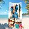 Beach Towel with Avatar Pattern - Soft,absorbent,machine Washable Lightweight&Modern,swimming,Travel Essentials
