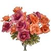1-3PCS Autumn Rose Simulation Bouquet Wedding Flower Arrangement European Rose Hotel Home Decoration Silk Flower