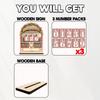 Wooden Book Read This Year Counter Reading Challenge Tracker Bookshelf Club Classroom Decor New Years Gifts for Bookworm Family
