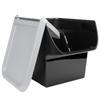 Container For Vegetables, Fruits, Onions, Potatoes, Garlic, Anthracite, Gray, Set Of 2, 13 L