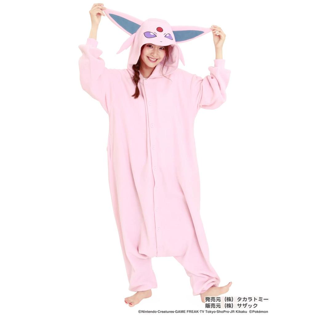 SAZAC Character Fleece Kigurumi Pokemon Espeon TMY157
