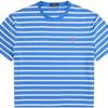 Polo Ralph Lauren Ss25 Striped Logo Crew Neck Slim Fit T-Shirt Men T-Shirts 710938134-006